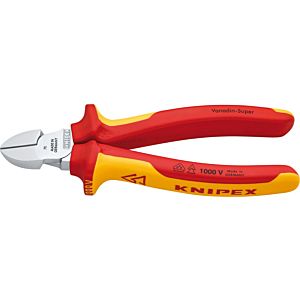 KNIPEX Seitenschneider 7006180, 180mm Mehrkomponenten-Griffen
