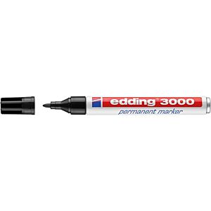 Edding permanent marker 3000 black 4-3000001