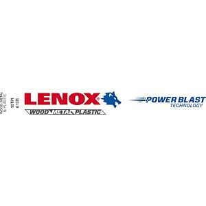 LENOX reciprocating saw blade for wood with metal 20562610R 10 teeth 152x19x0.9mm PU 5