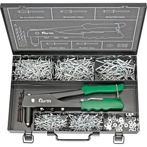 FORTIS Blindniet-Sortiment 4317784727365 604-teilig