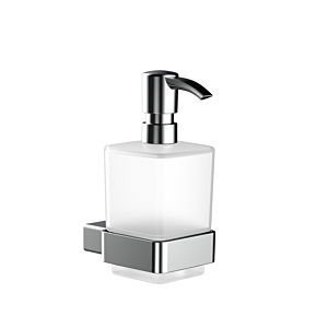 Emco liquid soap dispenser Loft, chrome 052100101 synthectic dosing pump