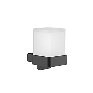 Emco Loft Flüssigseifenspender 052113303 schwarz, Glas satiniert, Einhandbedienung