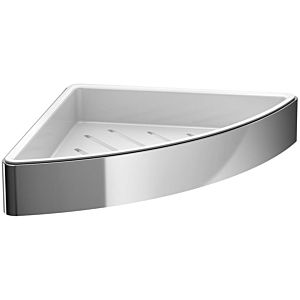 Emco Loft Eckschwammkorb 054500103 chrom, mit Kunstoffeinsatz, verdeckte Befestigung