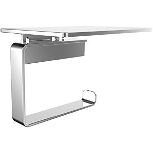 Emco Loft paper holder 059800103 chrome, with shelf