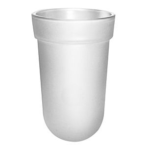 Emco Glasteil Polo 071500091 Kristallglas satiniert, für WC-Bürstengarnitur