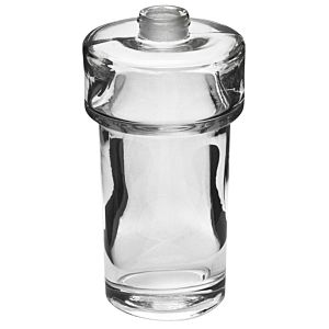 Emco Polo Flüssigseifenbehälter 072100090 Kristallglas klar, ohne Pumpe und Halter