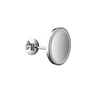Emco Pure LED rasage / Miroirs cosmétiques 109406007 Ø 203 mm, rond, grossissement 3x, connexion directe, chrome