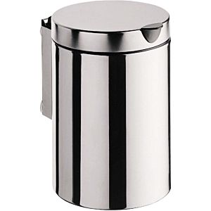 Emco System 2 355300100 Poubelle de salle de bain avec couvercle, capacité 3 l, type mural