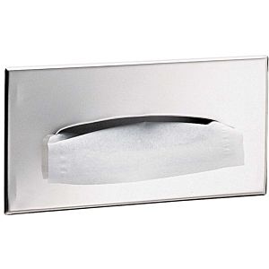 Emco built-in tissue box holder System 2 355700100 chrome, 304 x 157 mm