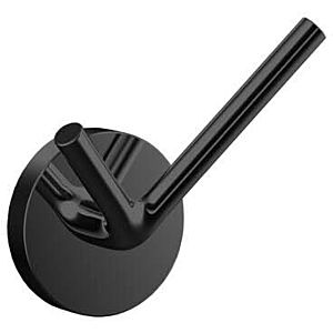 Emco Round Doppel-Handtuchhaken 437513301 , 40 × 75 × 80 mm, schwarz