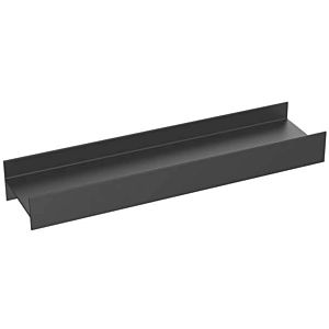Emco Aura shower rail 854513401 400 mm, 1 drain channel, matt black