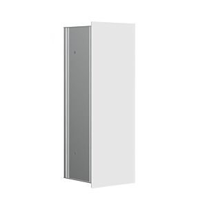Emco asis 2.0 Unterputz-Abfallsammler-Modul 975327401 170x497mm, mit Glasfront, weiß hochglanz