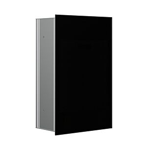 Emco asis 2.0 Unterputz-Abfallsammler-Modul 975327502 316x497mm, mit Glasfront, schwarz hochglanz
