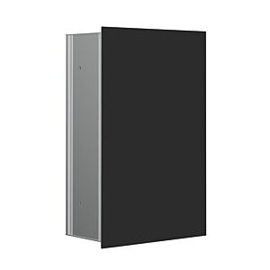 Emco asis 2.0 Unterputz-Abfallsammler-Modul 975328502 316x497mm, mit Glasfront, Glasfront, schwarz matt