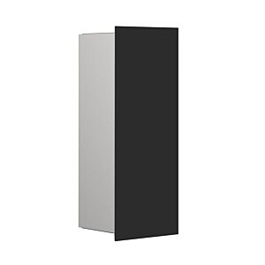 Emco asis pure  Unterputz-Abfallsammler-Modul 975528512 170x436mm, mit Glasfront, Glasfront, schwarz matt