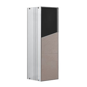 Emco asis plus flush-mounted waste collector module 975611014 aluminum, 492x153mm, door tileable