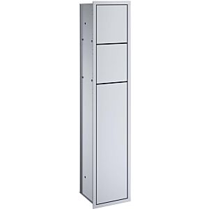 Emco Unterputz-WC-Modul Asis Public 978305052 aluminium, Türanschlag rechts, Rahmen separat