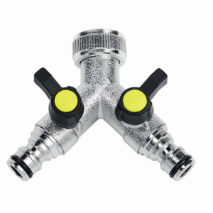 Ewuaqua 2-way valve 73465C with hose connection, 3/4 &quot;, chrome-plated