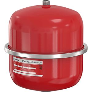 Flamco Flexcon pressure Flamco vessel 16945 12 l, 6 bar, R 3/4, inlet pressure 2.5 bar, red