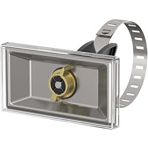 Flamco universal holder F55002 stainless steel and plastic, for signs 100x50mm