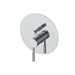 Fukana stile Brausearmatur 24666750 chrom, Unterputz, Fertigmontageset, 2 Verbraucher