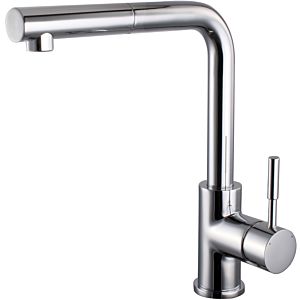 robinet de cuisine Fukana stile chromé , avec douchette