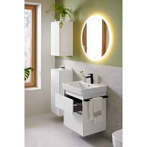 Geberit Renova Plan Waschtisch-Unterschrank 504026001 2 Schubladen, Korpus/Front weiß / lackiert seidenmatt, Breite 54,6 cm