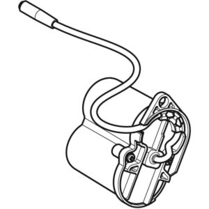 Geberit battery compartment for WC control 242870001