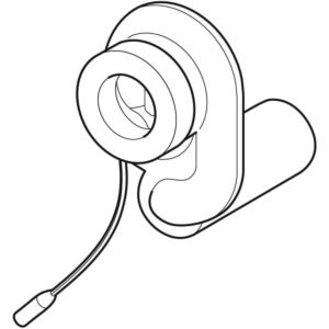 Raccord d&#39;aspiration Geberit pour commande d&#39;urinoir 599066000 type 500, DN40