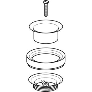 Geberit Ablaufventil 597378000 für Spiel- und Waschlandschaft