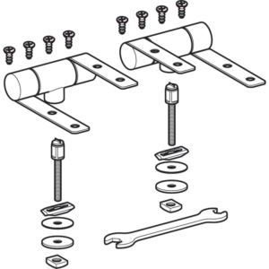 Geberit Scharnier-Set 598200000 für WC-Sitz