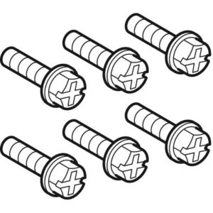 Geberit Bef.-Mat. Taptiteschrauben 216197001 Set bestehend aus 6 Stück M6x16
