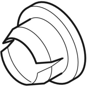 Geberit stopper white alpine (2 pieces) 816803111 white alpine