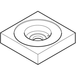 Geberit condensation water insulation 240296001 for Geberit Pluvia emergency overflow