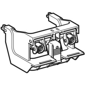 Geberit Lagerblock 241829001  zu Unterputzspülkasten UP300 und UP320
