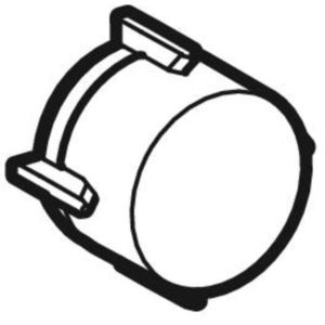 Geberit Druckknopf PushControl 241714111 weiß-alpin