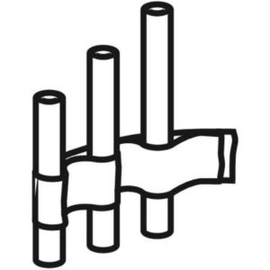 Geberit nozzle set white 241936001 for UR controls from 2009