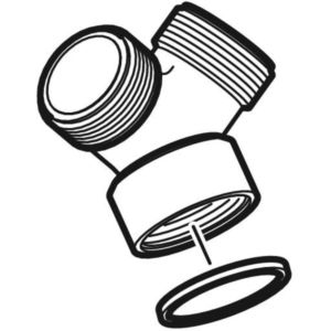 Geberit Abzweig 45g weiß-alpin 242239111 weiß-alpin