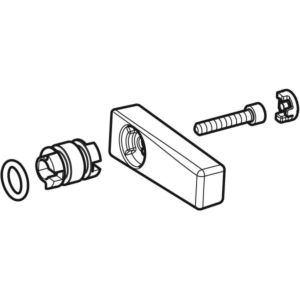 Geberit mixer handle set HyTronic86/186 242249001 basin mixer