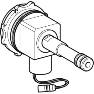 Geberit valve block wall spout 242129001 without mixer