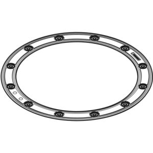 Geberit flange gasket Pluvia roof insert. 242612001 25 L with flange for plastic films