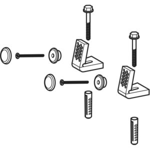 Geberit Befestigungsset für Stand-WC-/Bidet 597175000