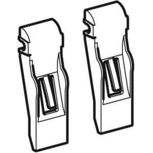 Geberit rocker set, for bed base Sigma60 243278001 (2 pcs.)