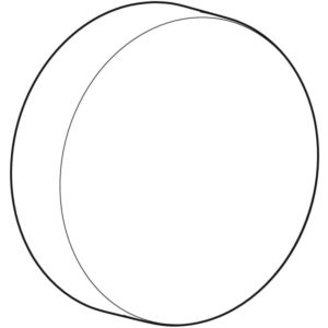 Geberit 245430111 avec actionnement rotatif, blanc