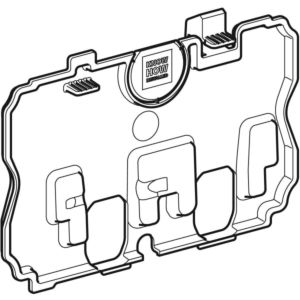 plaque de protection Geberit Sigma60