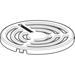 Geberit 244478001 pour revêtements de sol en PVC