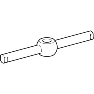 Geberit 244480001 pour revêtements de sol en PVC