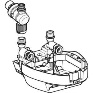 Geberit Austauschset für Urinale 243864001 mit integrierter Steuerung