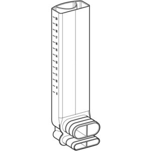 Geberit Überlauf 241685001 zu Geberit Waschbeckenanschluss Clou