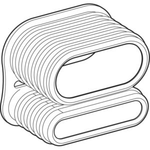 Geberit Überlaufdichtung 241686001 zu Geberit Waschbeckenanschluss Clou